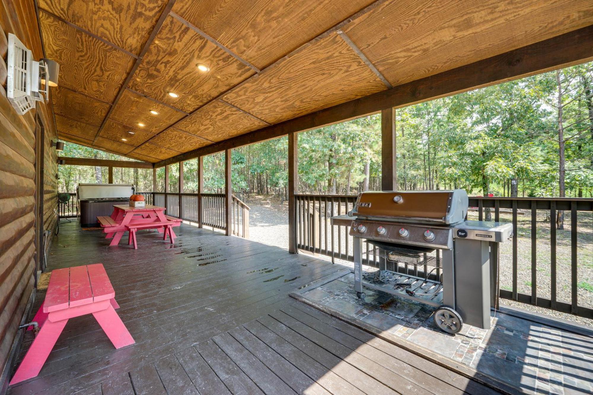 Penny Lane Lodge Broken Bow Cabin Less Than 6 Mi To Lake Luaran gambar