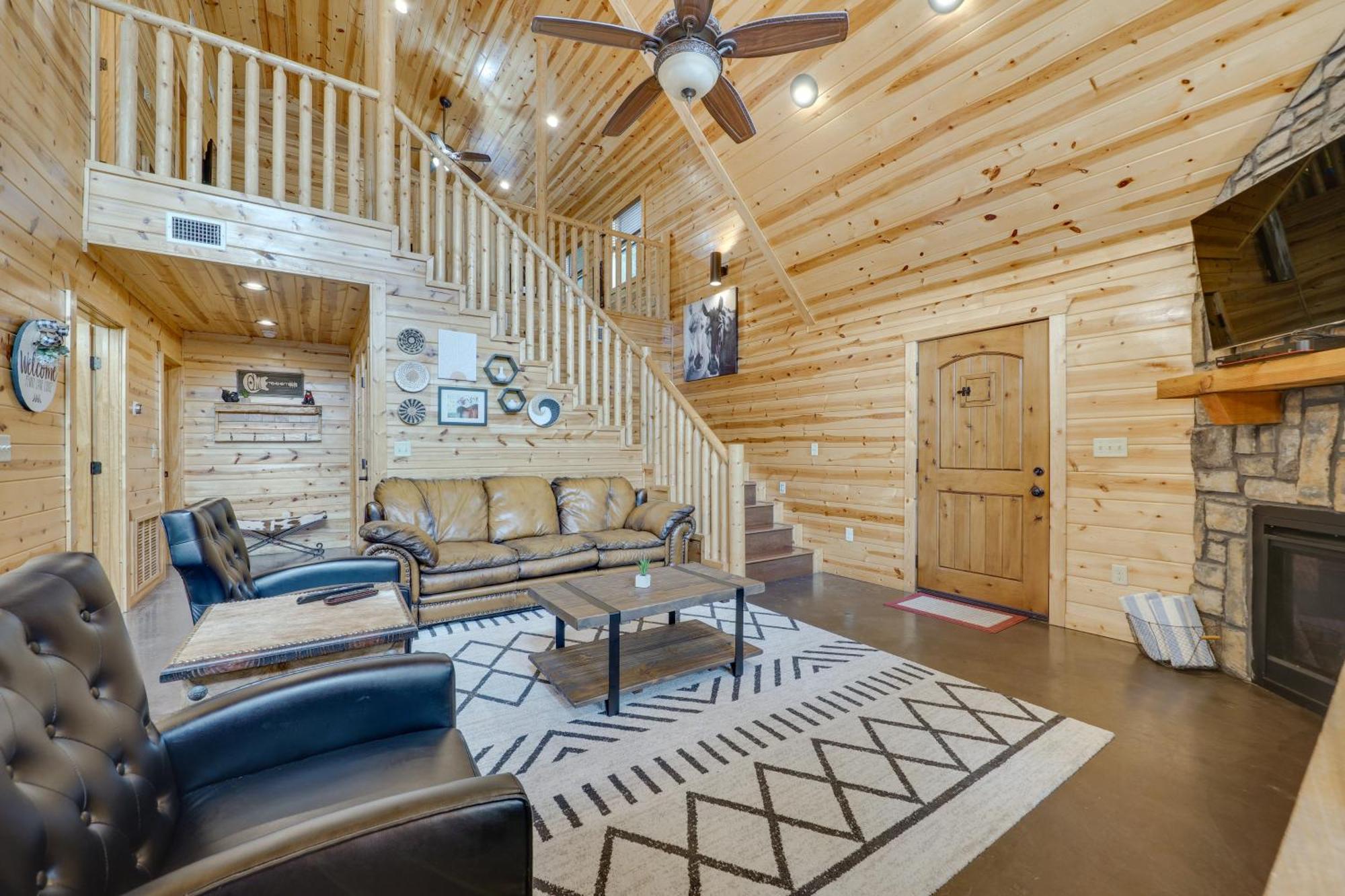 Penny Lane Lodge Broken Bow Cabin Less Than 6 Mi To Lake Luaran gambar