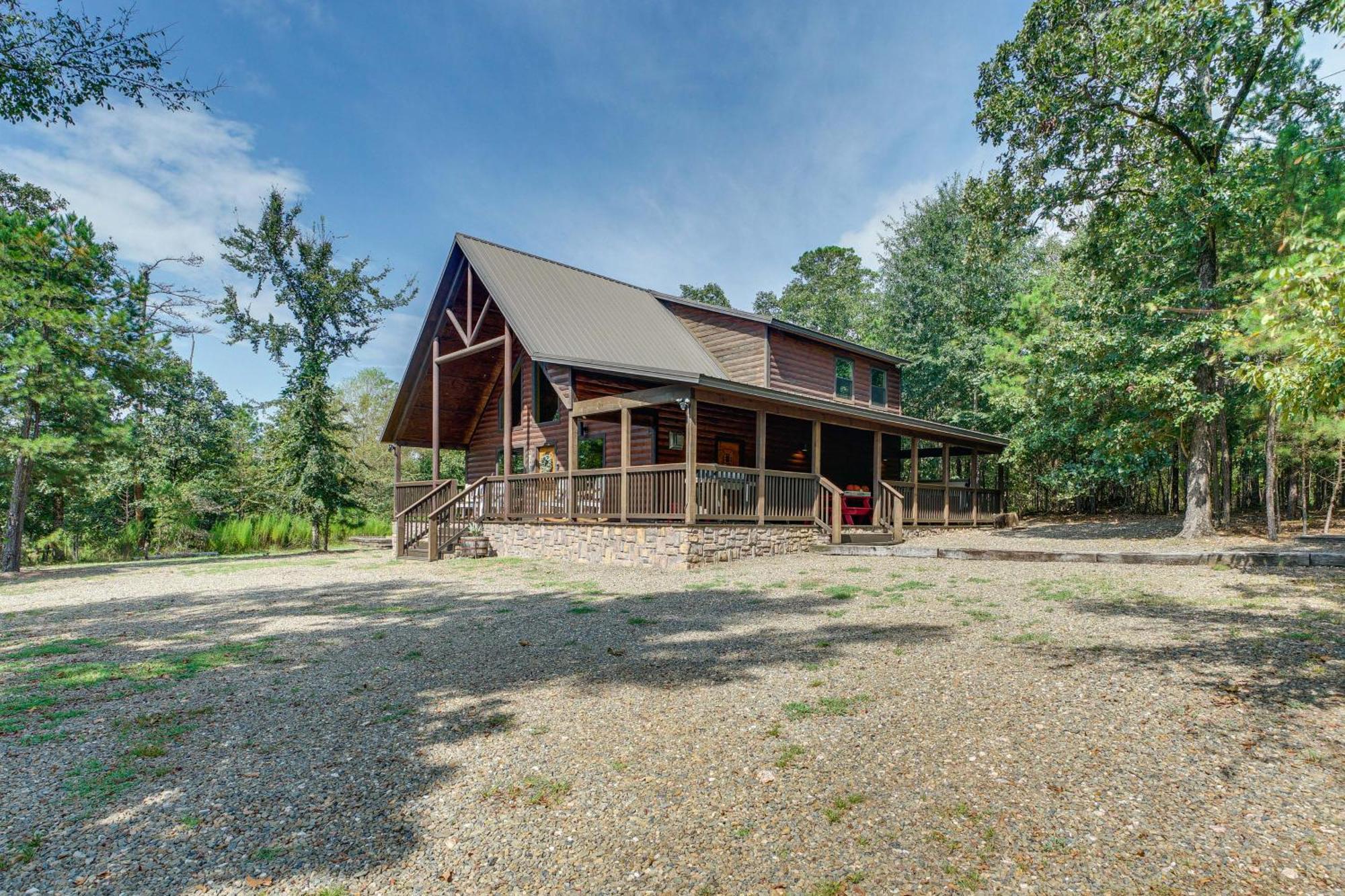 Penny Lane Lodge Broken Bow Cabin Less Than 6 Mi To Lake Luaran gambar